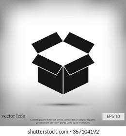 box icon ,Vector Illustration