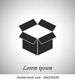 box icon ,Vector Illustration