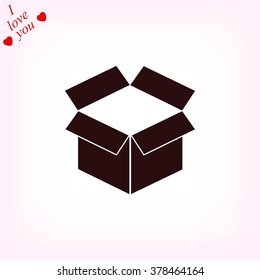 box icon ,Vector Illustration