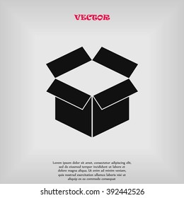 box icon ,Vector Illustration