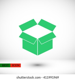 box icon ,Vector Illustration