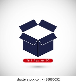 box icon ,Vector Illustration