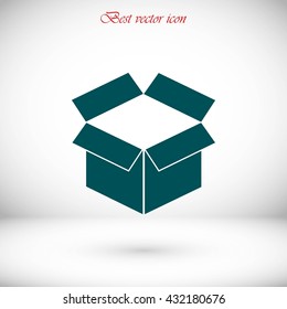 box icon ,Vector Illustration