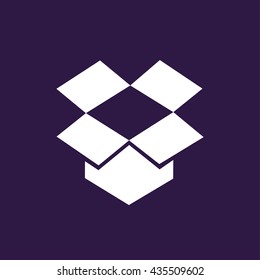 Box icon . Vector illustration