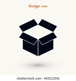 box icon ,Vector Illustration