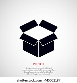 box icon ,Vector Illustration