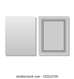 Box icon. Vector illustration