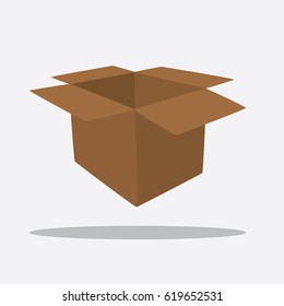 Box icon, vector illustration design.