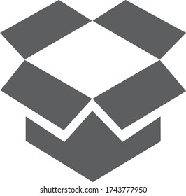 box icon vector illustration flat