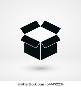 box icon ,Vector Illustration, flat design best vector icon
