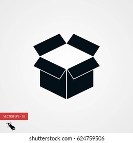 box icon ,Vector Illustration, flat design best vector icon