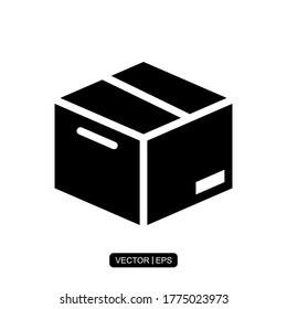 Box icon vector illustration logo template for many purpose.