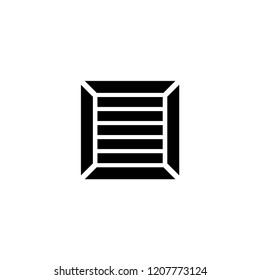 box icon. box vector illustration on white background for web and apps.