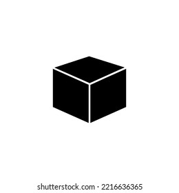 Box icon vector illustration. box sign and symbol, parcel, package