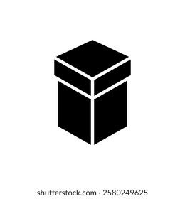 Box icon vector illustration. box sign and symbol, parcel, package