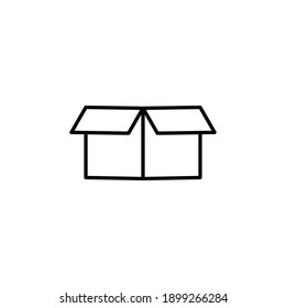 Box icon vector. box vector icon, package, parcel