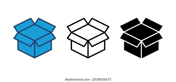 Kastensymbol, Vektor. Feld, Vektorsymbol, Paket, Paket