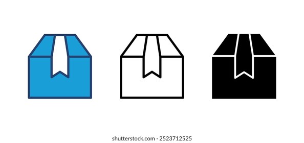 Kastensymbol, Vektor. Feld, Vektorsymbol, Paket, Paket