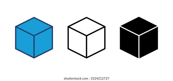 Kastensymbol, Vektor. Feld, Vektorsymbol, Paket, Paket