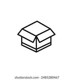 Box icon vector set collection for web