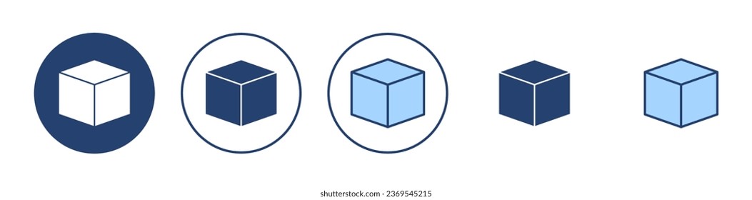 Box icon vector. box sign and symbol, parcel, package