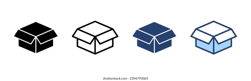 Feldsymbol, Vektorgrafik. Kästchen-Zeichen und -Symbol, Paket