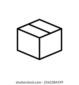 Box icon vector. box sign and symbol, parcel, package