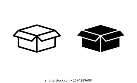 Box icon vector. box sign and symbol, parcel, package