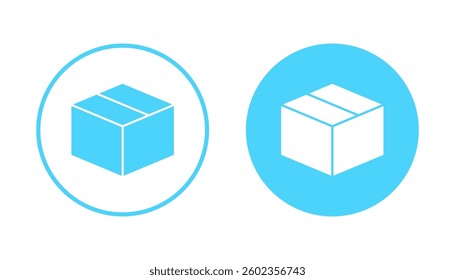 Box icon vector. box sign and symbol, parcel, package
