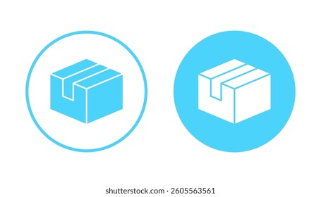 Box icon vector. box sign and symbol, parcel, package