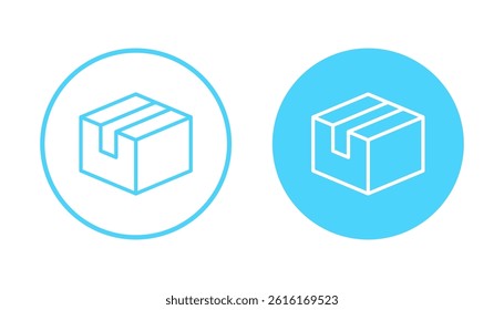 Box icon vector. box sign and symbol, parcel, package