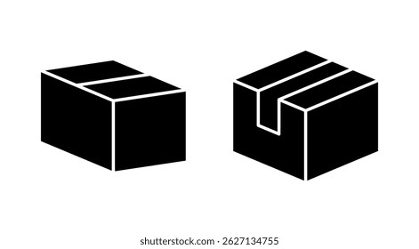 Box icon vector. box sign and symbol, parcel, package