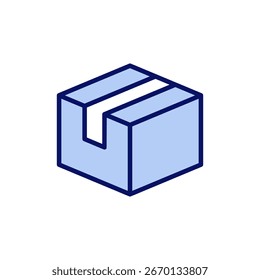 Box icon vector. box sign and symbol, parcel, package