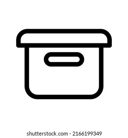 Box Icon Vector Symbol Design Illustration