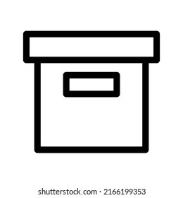 Box Icon Vector Symbol Design Illustration