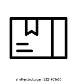 Box Icon Vector Symbol Design Illustration
