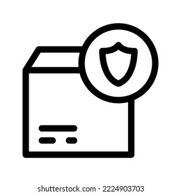 Box Icon Vector Symbol Design Illustration