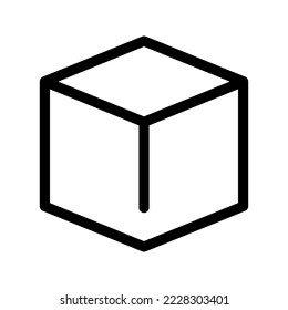 Box Icon Vector Symbol Design Illustration