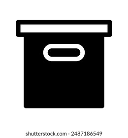 Box Icon Vector Symbol Design Illustration