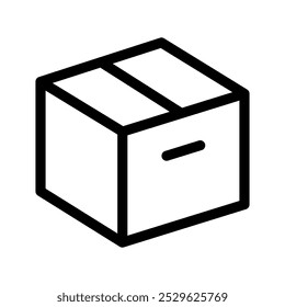 Box Icon Vector Symbol Design Illustration
