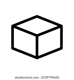 Box Icon Vector Symbol Design Illustration