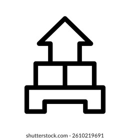 Box Icon Vector Symbol Design Illustration