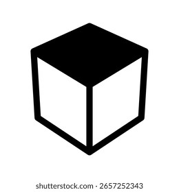 Ilustração de design de símbolo de vetor de ícone de caixa