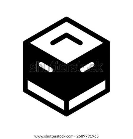 Box Icon Vector Symbol Design Illustration