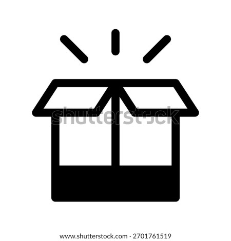 Box Icon Vector Symbol Design Illustration