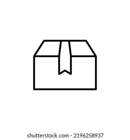 Box icon vector for web and mobile app. box sign and symbol, parcel, package