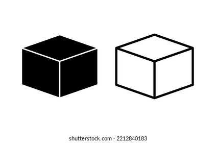 Box icon vector for web and mobile app. box sign and symbol, parcel, package