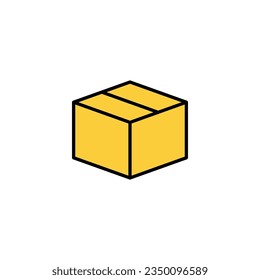 Box icon vector for web and mobile app. box sign and symbol, parcel, package