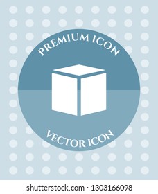 Box Icon for Web, Applications, Software & Graphic Designs.