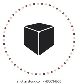 Box icon, web design element